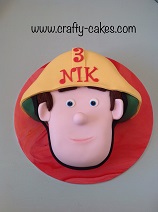 Fireman Sam birthday cake